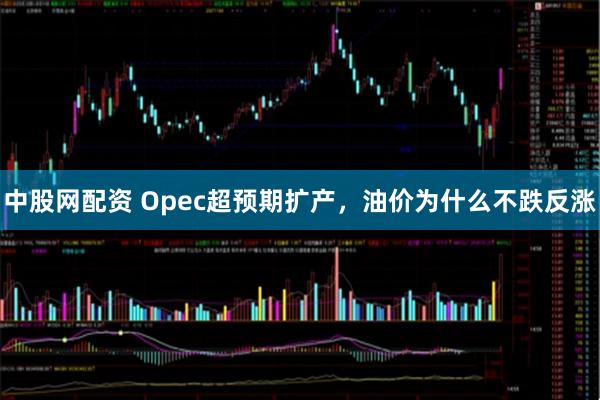 中股网配资 Opec超预期扩产，油价为什么不跌反涨